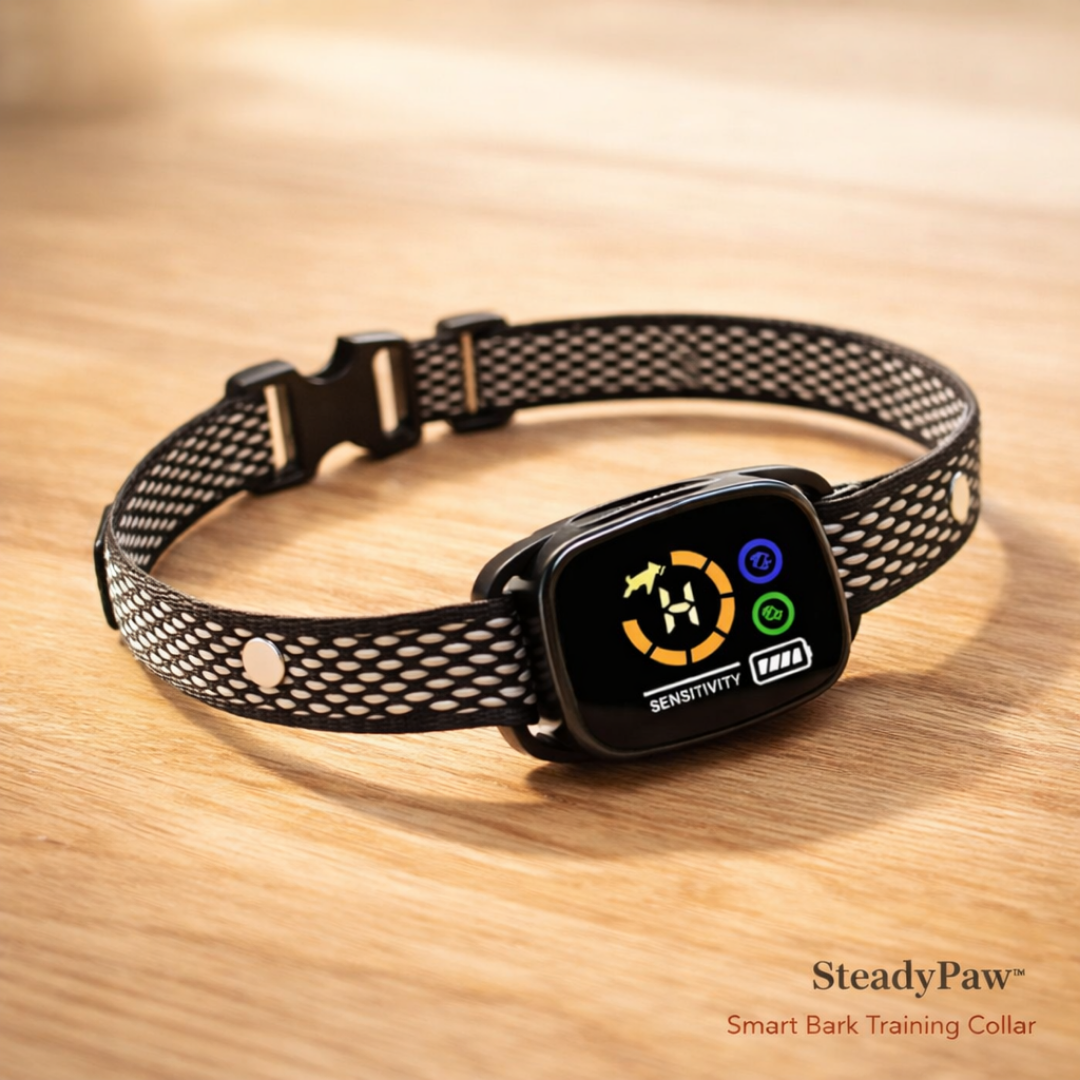 Steady Paw — The Collar That Brings Him Back